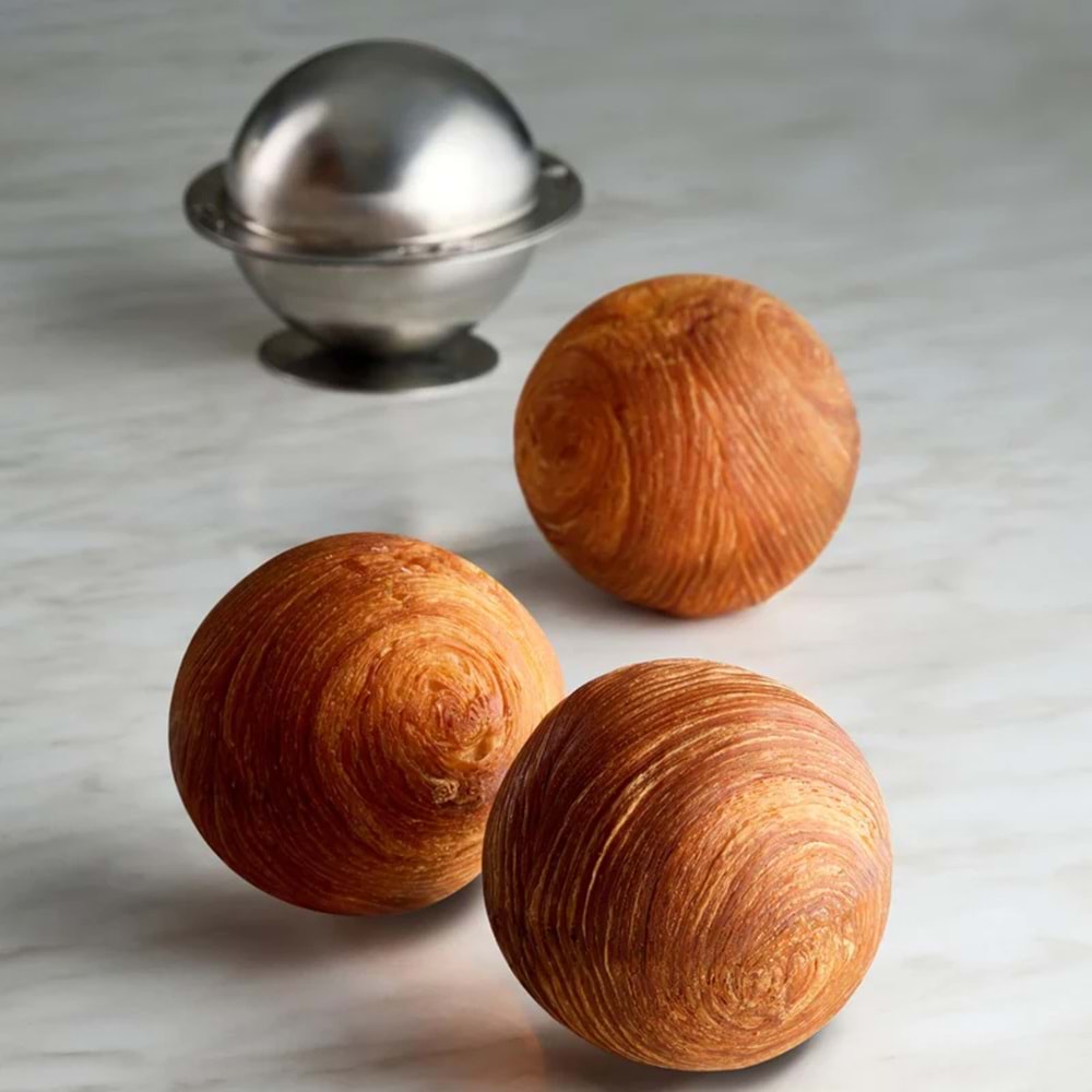 PAVONİ CV6 METAL KÜRE KRUVASAN KALIBI