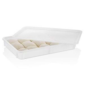 GASTROPLAST GPH-75/W PİZZA HAMUR TEKNESİ BEYAZ 60*40*7,5 CM