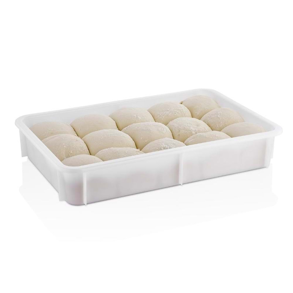 GASTROPLAST GPH-75/W PİZZA HAMUR TEKNESİ BEYAZ 60*40*7,5 CM