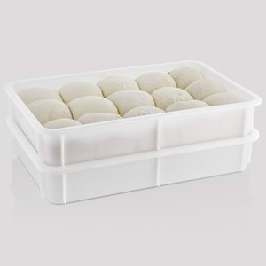 GASTROPLAST GPH-75/W PİZZA HAMUR TEKNESİ BEYAZ 60*40*7,5 CM