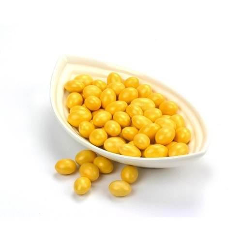 BOLÇİ ÇİKOLATA (D052) RENKLİ BADEM DRAJE ALTIN SARI 3 KG