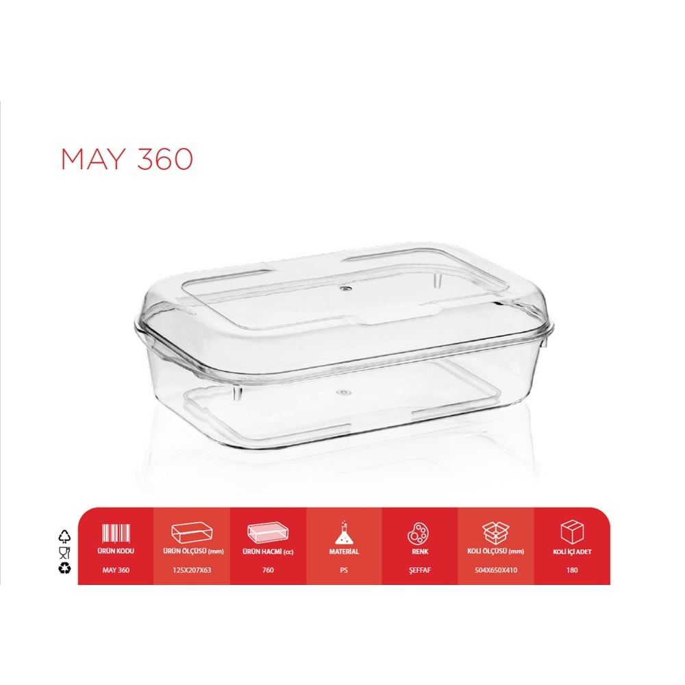 PROFİTEROL KUTU 500 CC (MAY 360)