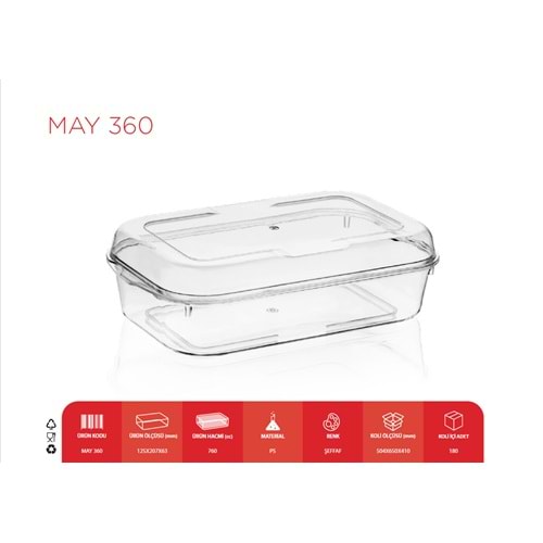 PROFİTEROL KUTU 500 CC (MAY 360)