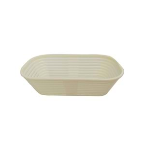 EKMEK MAYALAMA SEPETİ PLASTİK NATURAL OVAL 28*15*9 CM