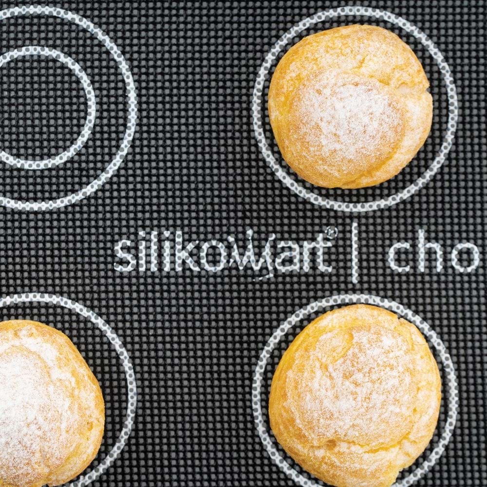 40.113.99.0000 SİLİKOMART AIR MAT ECLAIR & CHOUX 30*40 CM SİLİKON KALIP