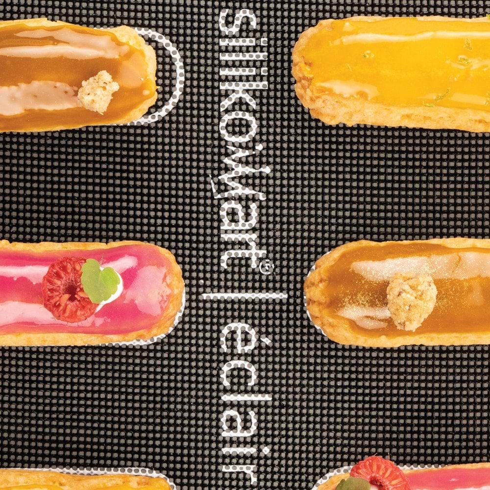 40.113.99.0000 SİLİKOMART AIR MAT ECLAIR & CHOUX 30*40 CM SİLİKON KALIP