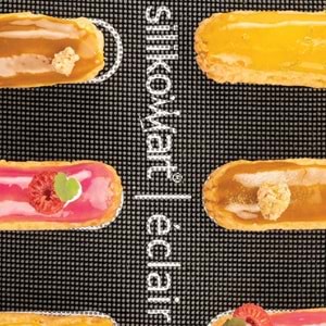 40.113.99.0000 SİLİKOMART AIR MAT ECLAIR & CHOUX 30*40 CM SİLİKON KALIP