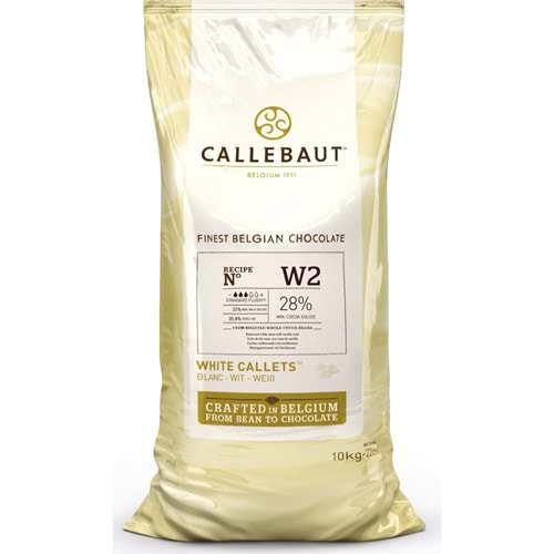 CALLEBAUT ÇİKOLATA DROP BEYAZ %28 (10 KG) /W2NV-595