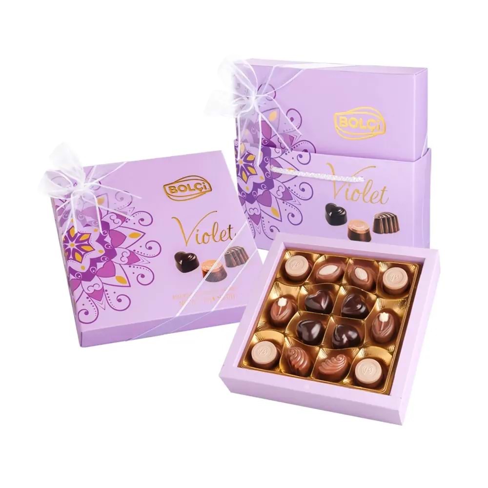 BOLÇİ ÇİKOLATA (CH328) VİOLET 130 GR LİLA