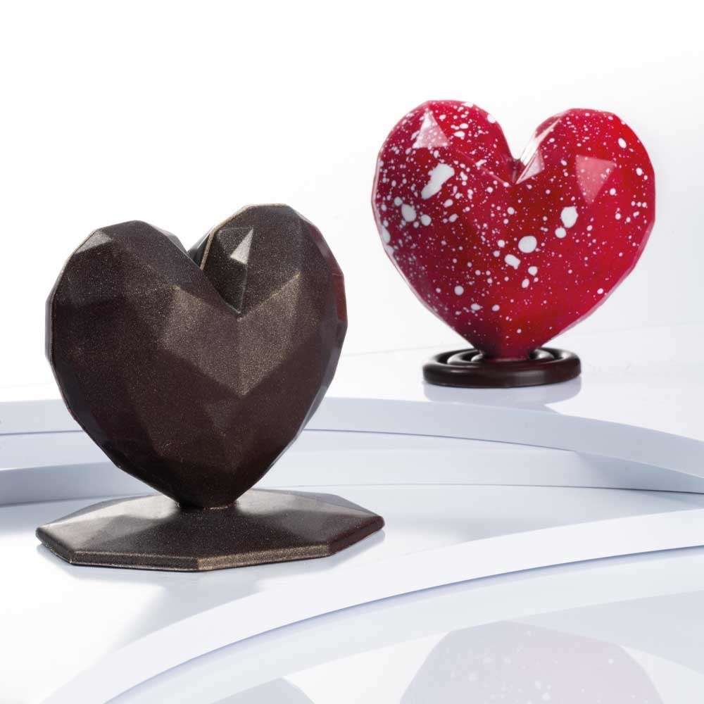MARTELLATO MA3015 DIAMOND HEART POLİKARBON ÇİKOLATA KALIBI
