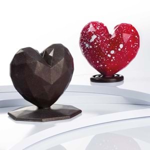 MARTELLATO MA3015 DIAMOND HEART POLİKARBON ÇİKOLATA KALIBI