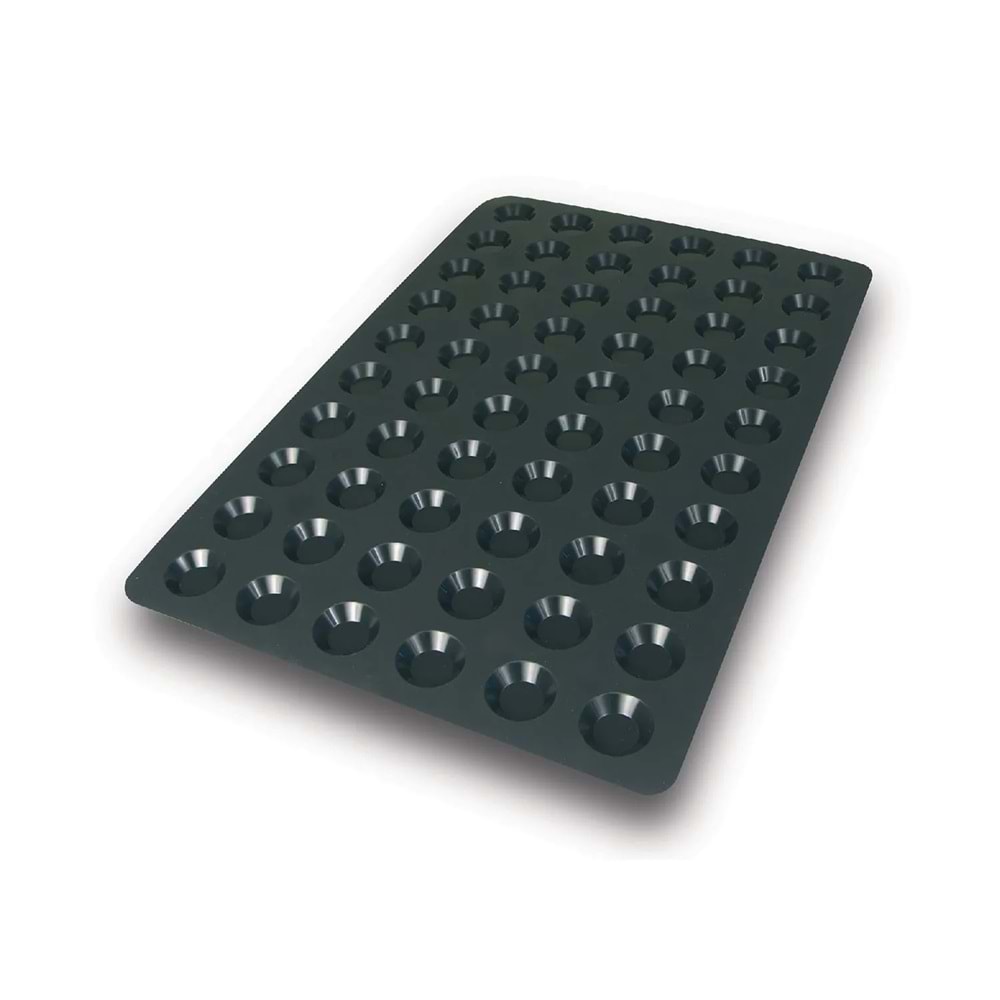 40.408.20.0000 SİLİKOMART SQ008 60 MINI TARTELETTE BLACK 40X60 CM SİLİKON KALIP