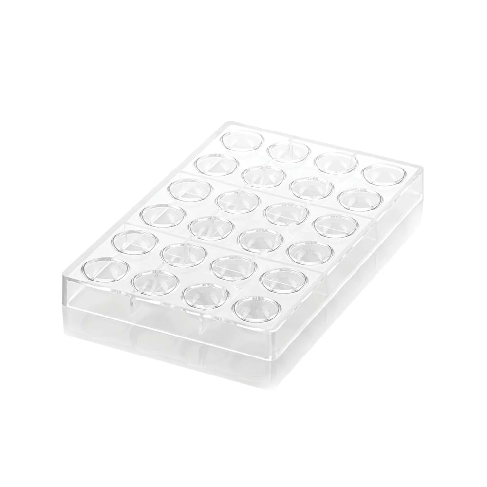 52.913.86.0065 SİLİKOMART CH013 - KIT SEMISFERA 01 POLİKARBON ÇİKOLATA KALIBI