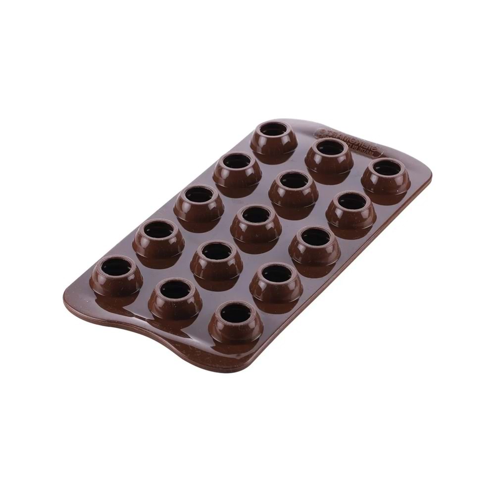 22.152.77.0165 SİLİKOMART SCG52 3D CHOCO SPIRAL SİLİKON KALIP