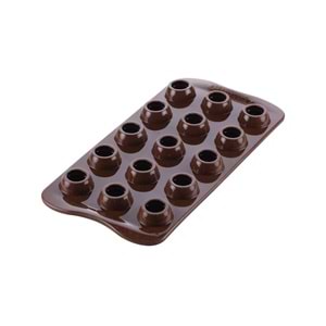 22.152.77.0165 SİLİKOMART SCG52 3D CHOCO SPIRAL SİLİKON KALIP