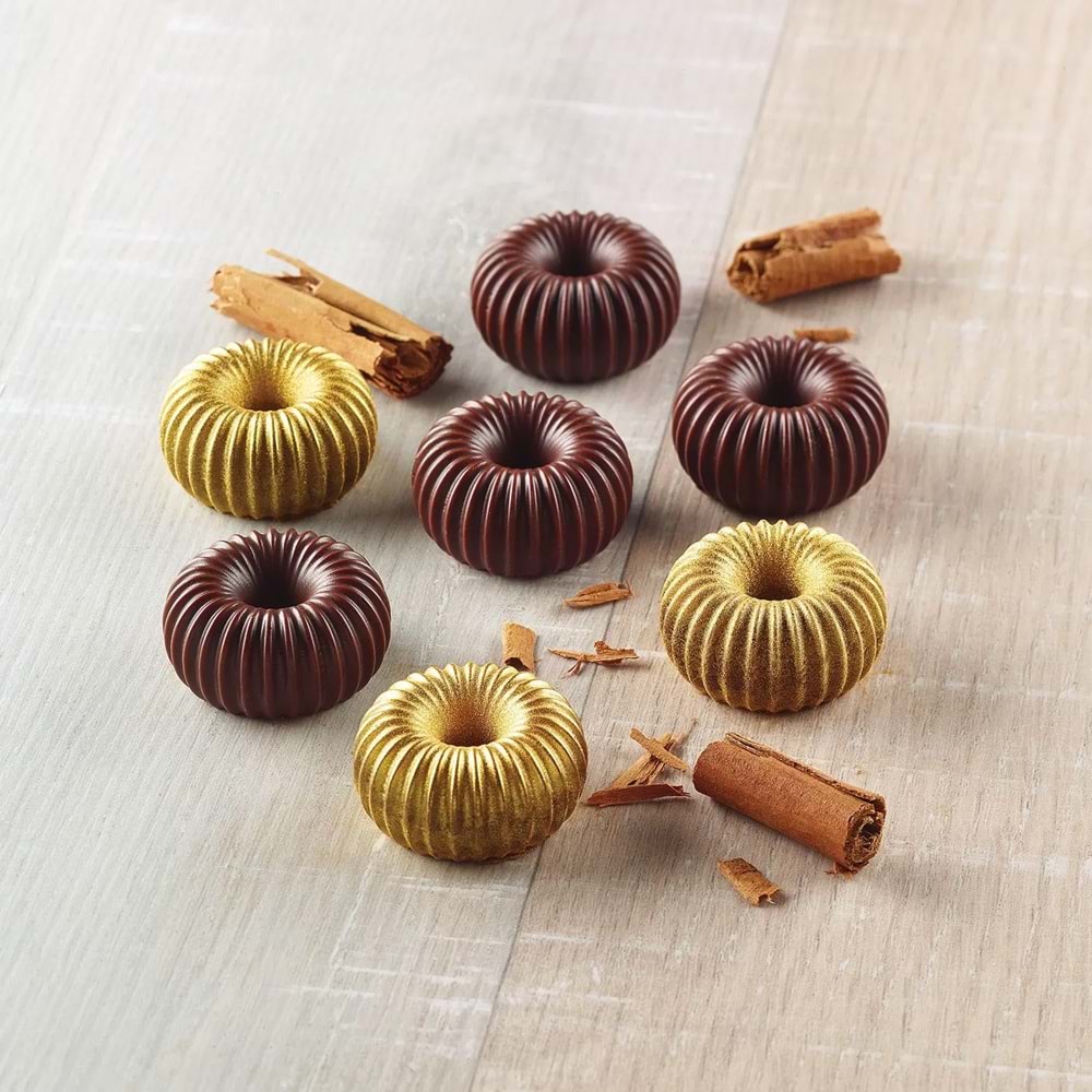 22.149.77.0065 SİLİKOMART SCG49 CHOCO CROWN SİLİKON KALIP