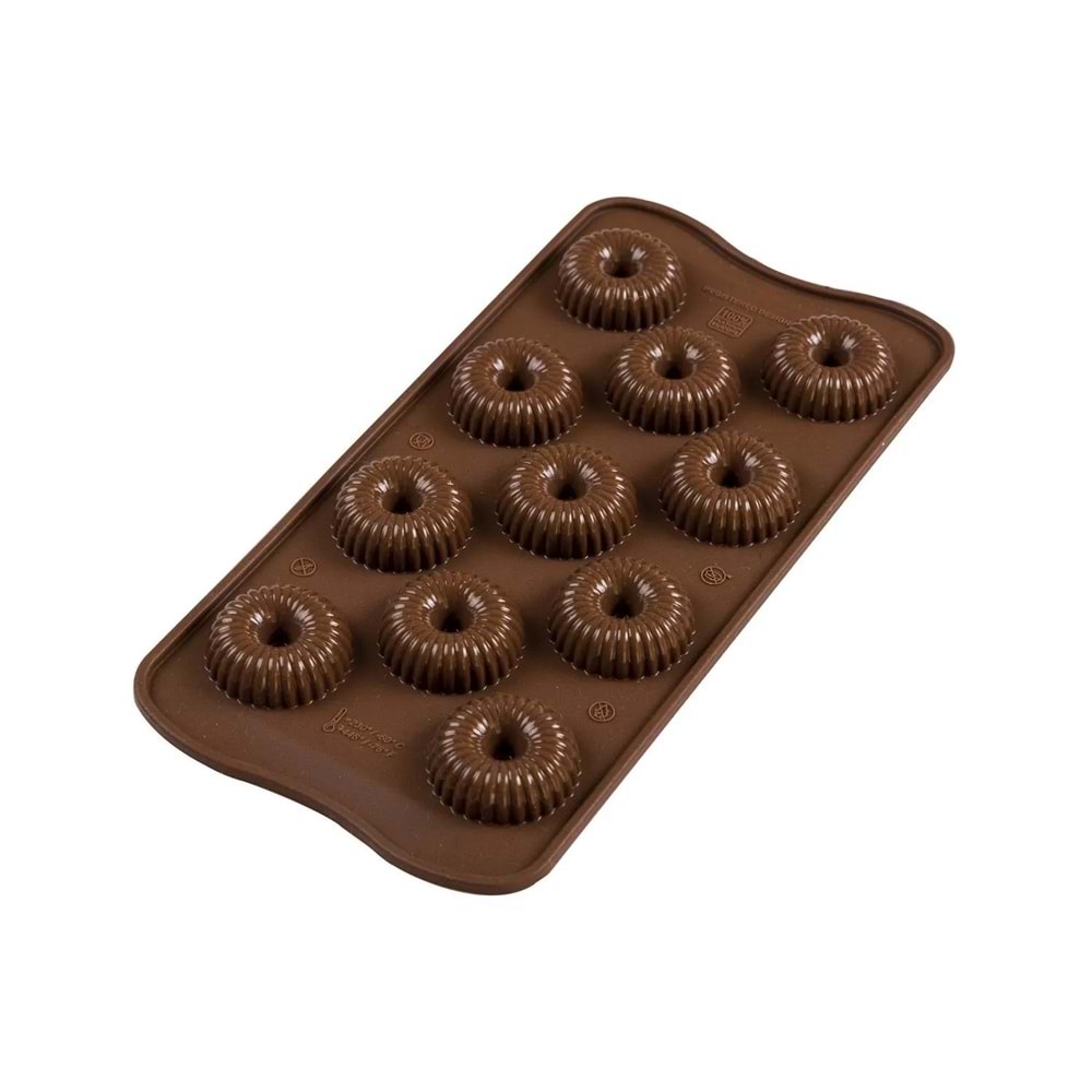 22.149.77.0065 SİLİKOMART SCG49 CHOCO CROWN SİLİKON KALIP