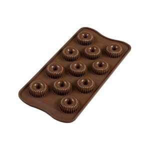 22.149.77.0065 SİLİKOMART SCG49 CHOCO CROWN SİLİKON KALIP