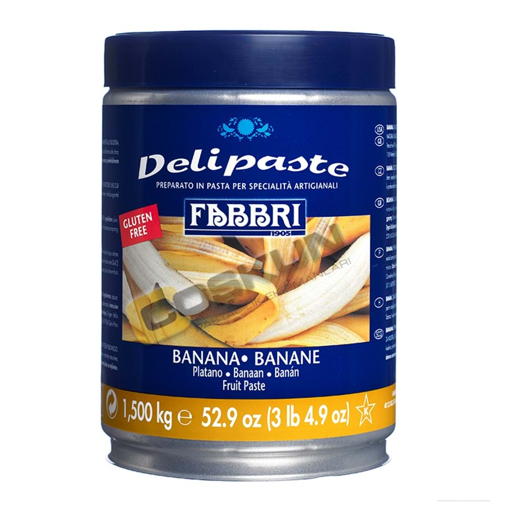 CSM FABBRİ DELİPASTE MUZ 1,5 KG